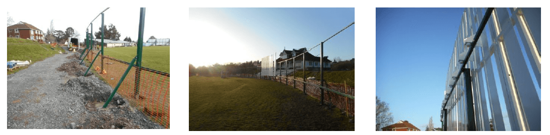 building Hardball Sight Screens at Exeter CC’s New Sports Pavilion